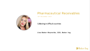 Presentation: Pharmaceutical Receivables - Collecting in Emerging Territories
